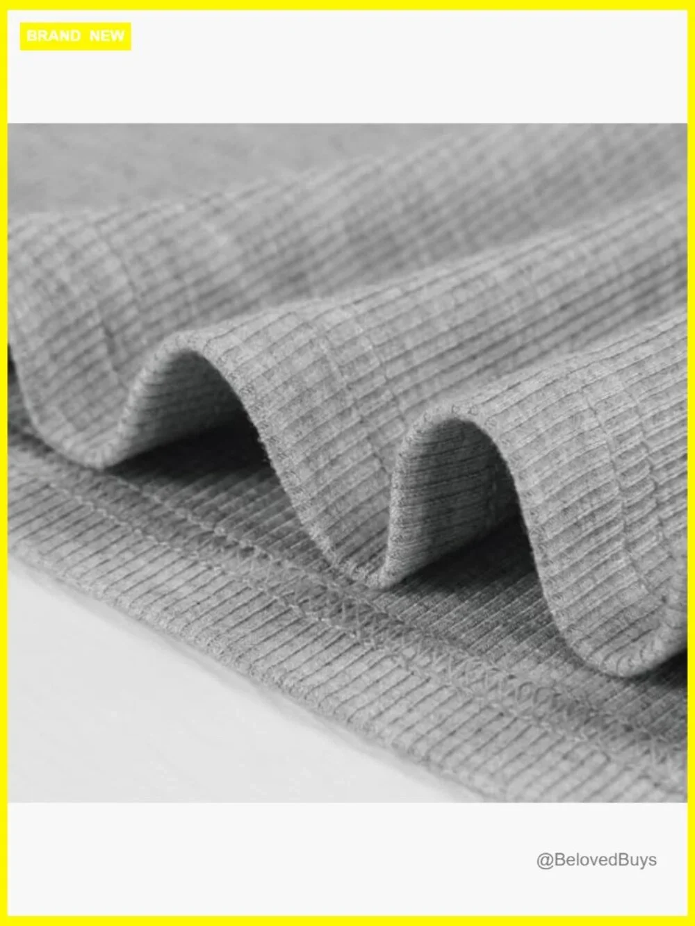 Long Sleeve Ribbed Slim Fitted Crop Top Square Neck